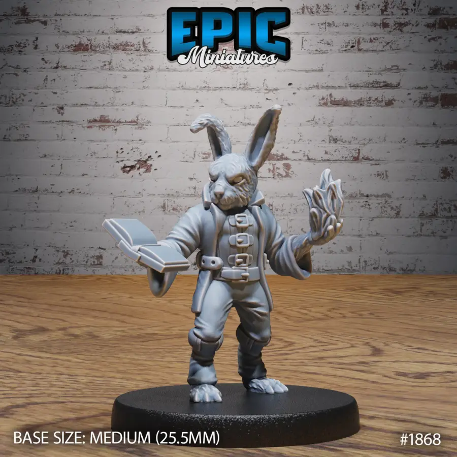 Bunny Wizard (Medium)