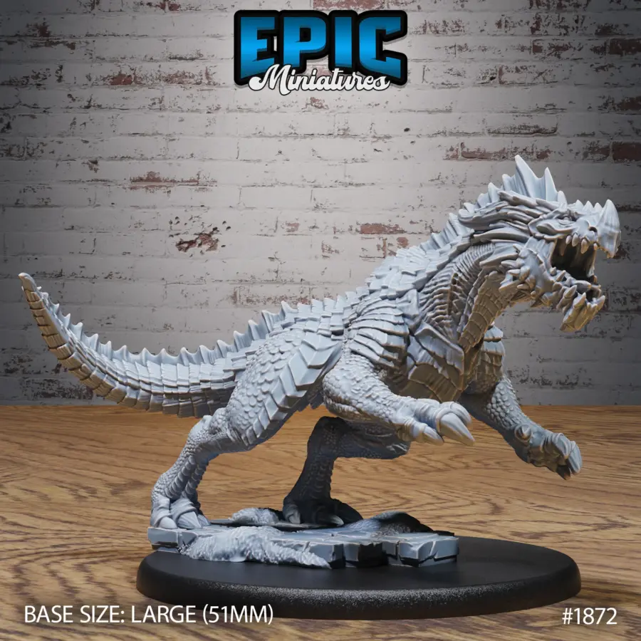 Red Guard Drake Attacking (Large)
