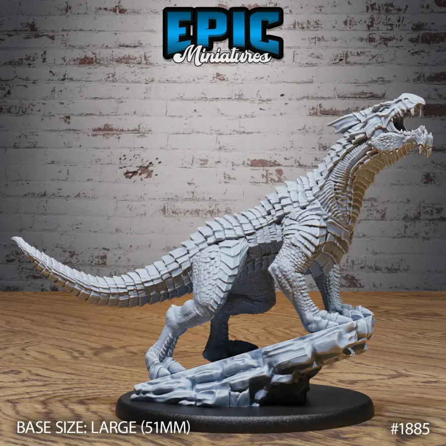 White Guard Drake Roaring (Large)