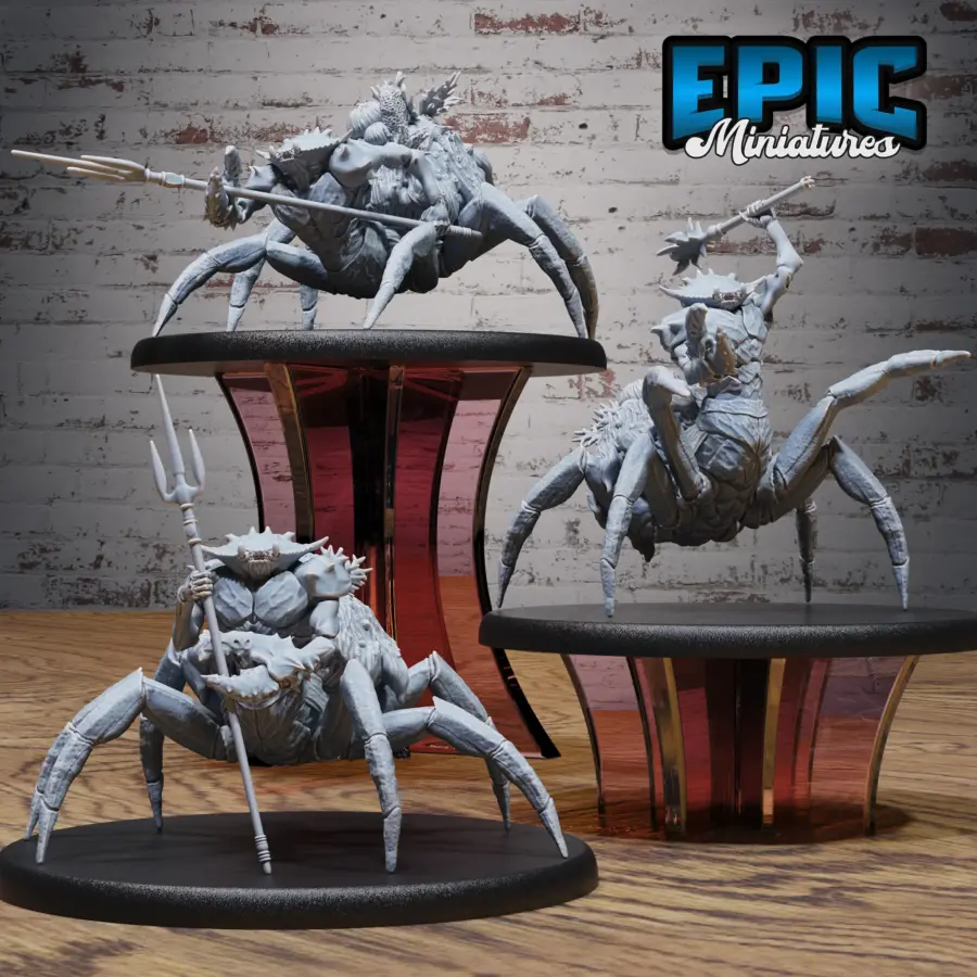Crab People Trident / Crab People Mace / Crab People Charging Set