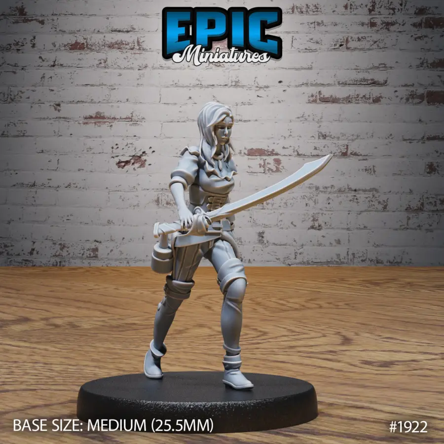 Pirate Female Sword (Medium)