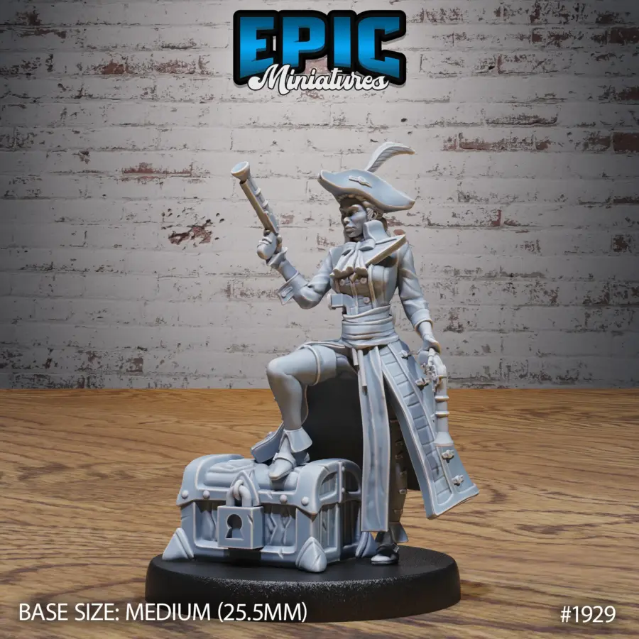 Veteran Captain Treasure (Medium)