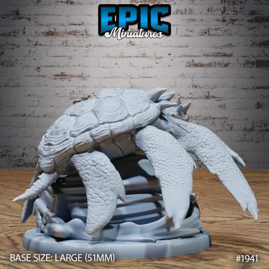 Giant Sea Turtle Angry (Large) - Image 2