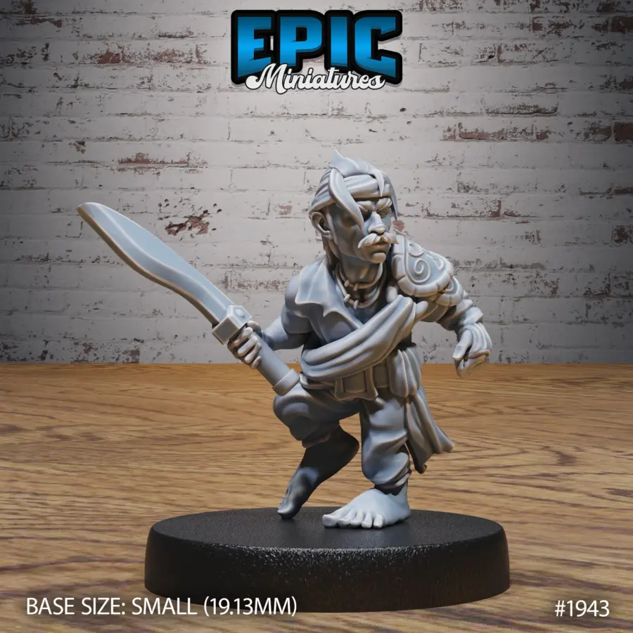 Gnome Pirate Treasure / Gnome Pirate Dagger / Gnome Pirate Spear Set - Image 4