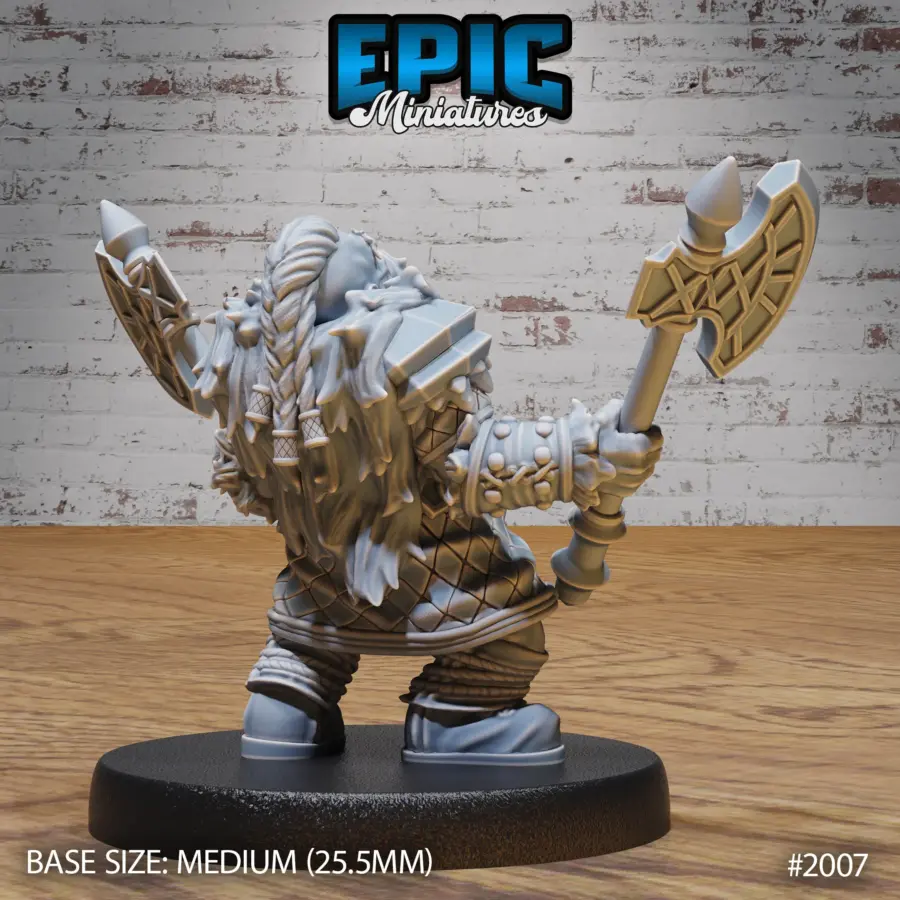 Dwarf Army Berserker (Medium) - Image 2
