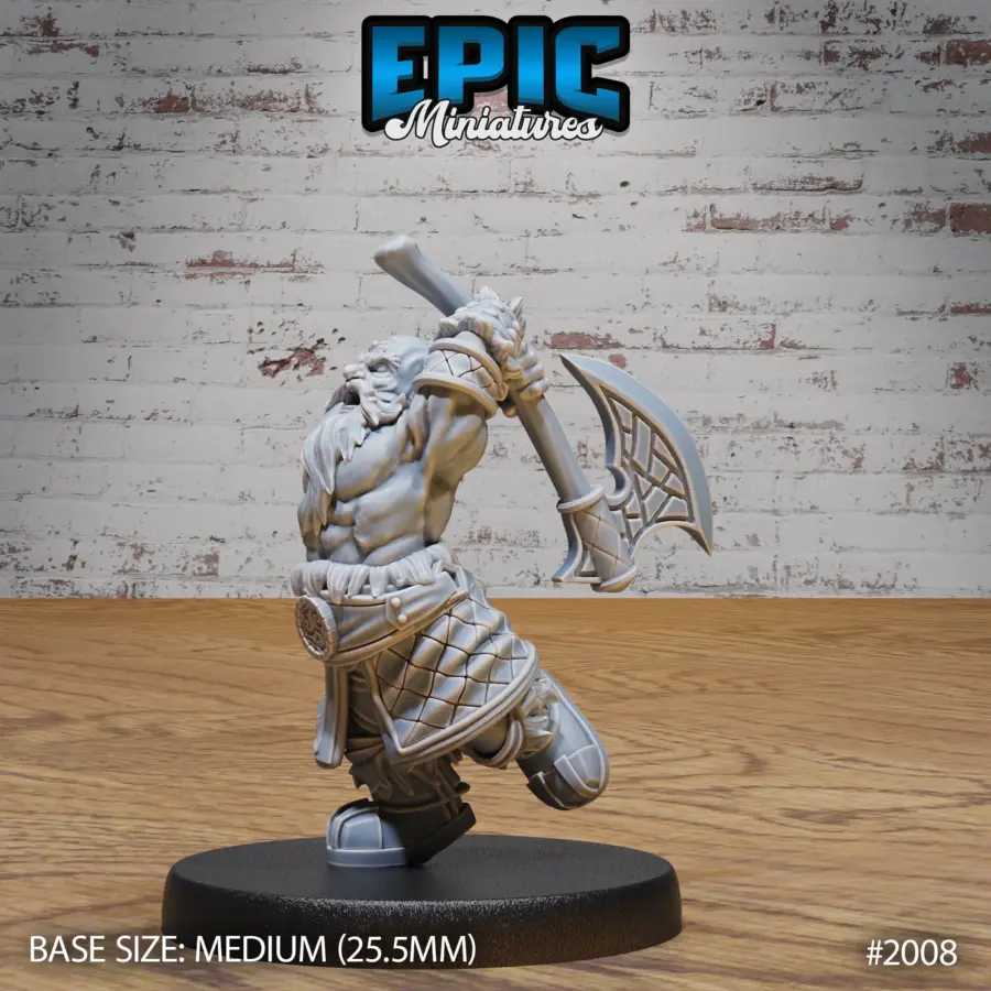 Dwarf Army Axe Thrower (Medium)