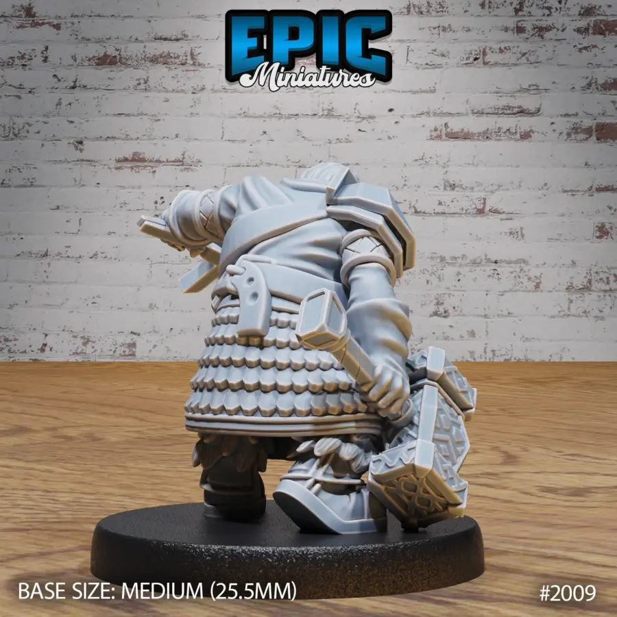 Dwarf Army Blacksmith (Medium) - Image 2