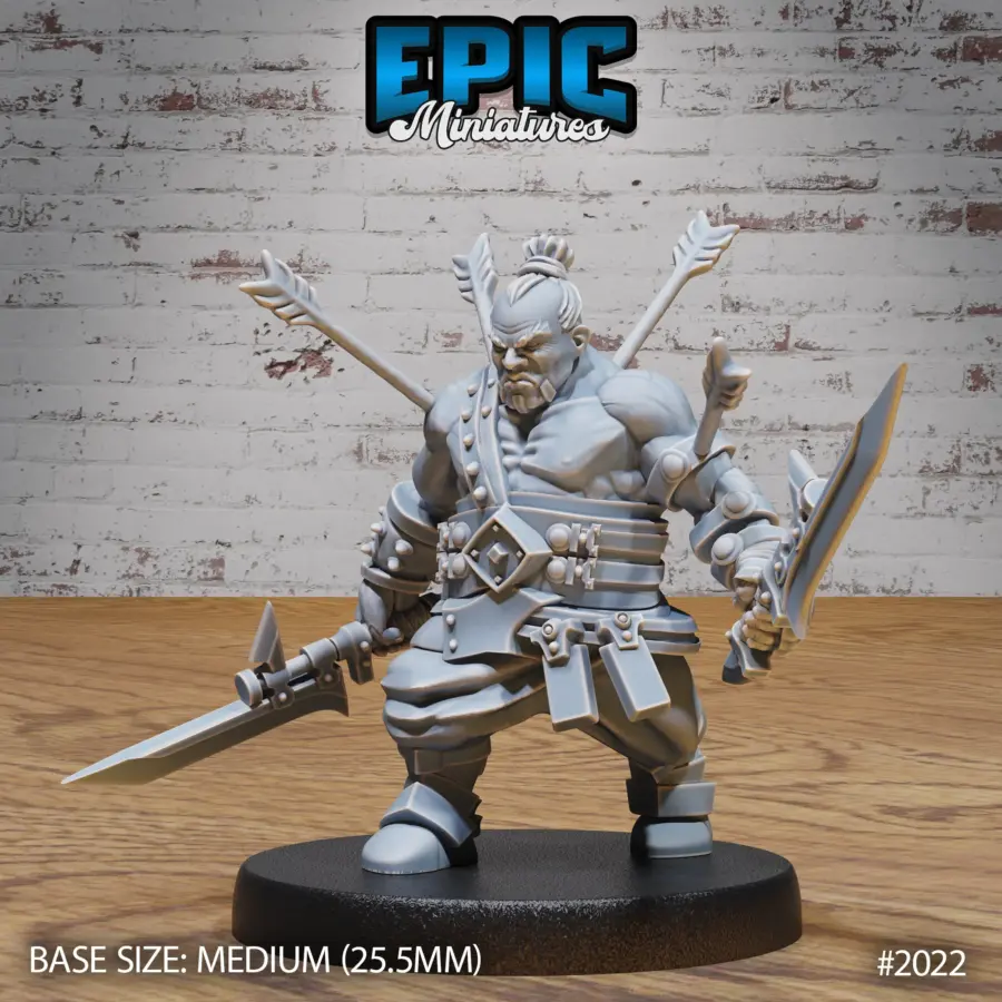 Bulky Dwarf Last Stand (Medium)