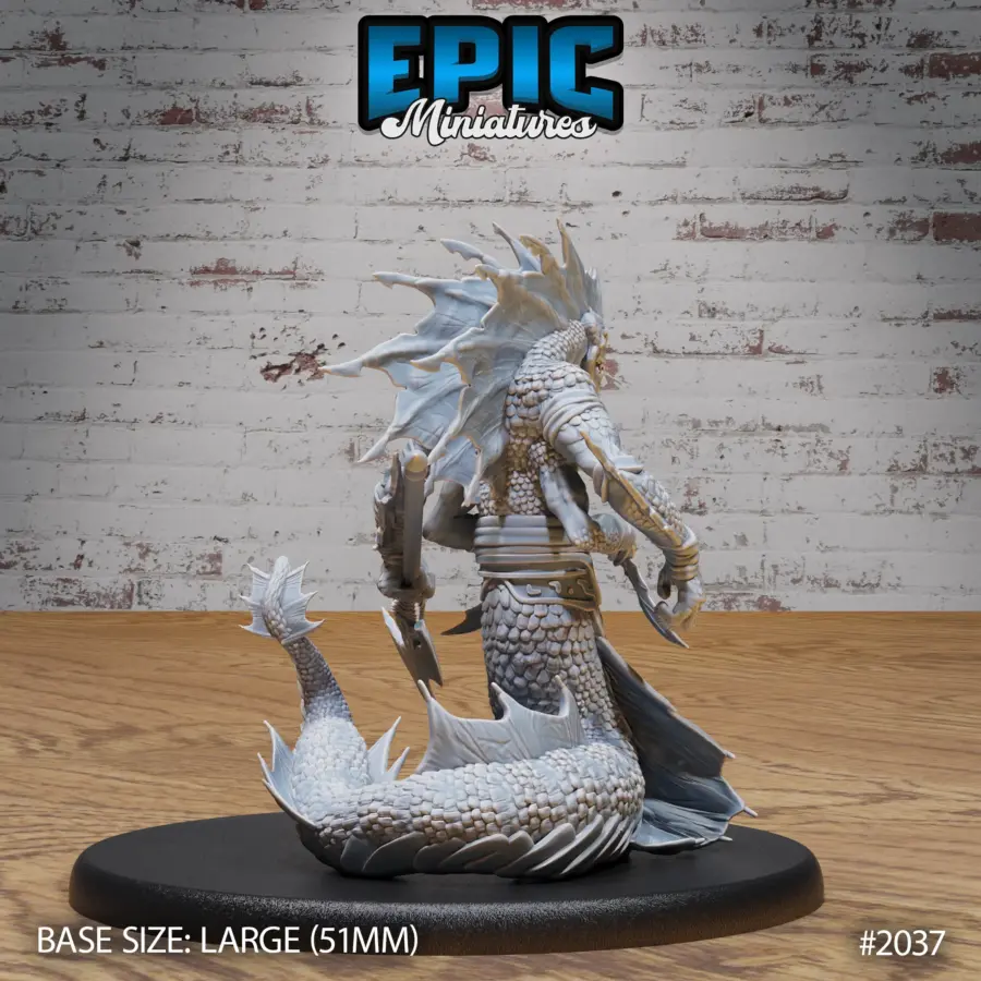 Marsh Naga Warrior (Large) - Image 2