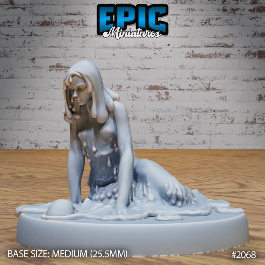 Slime Heroine Regenerating - 2 Variations (Medium)