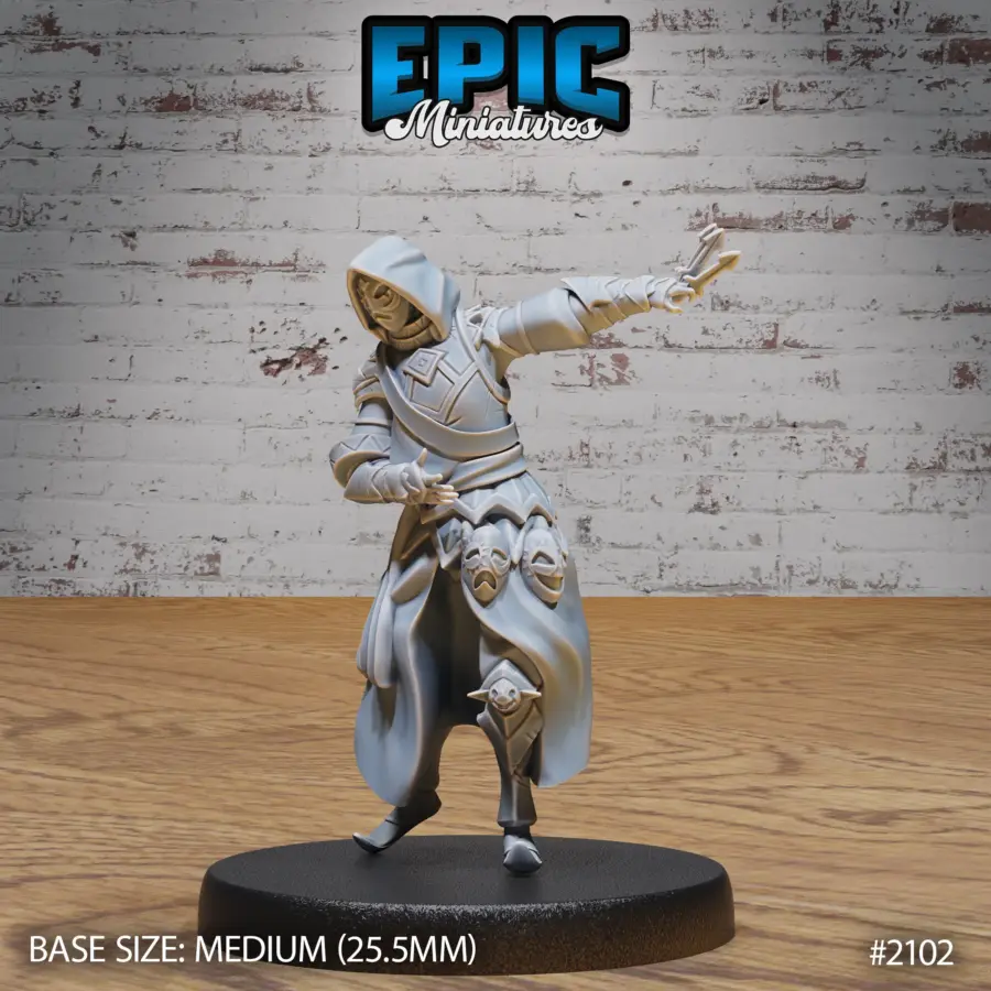 Masked Assassin Throwing Knife (Medium)