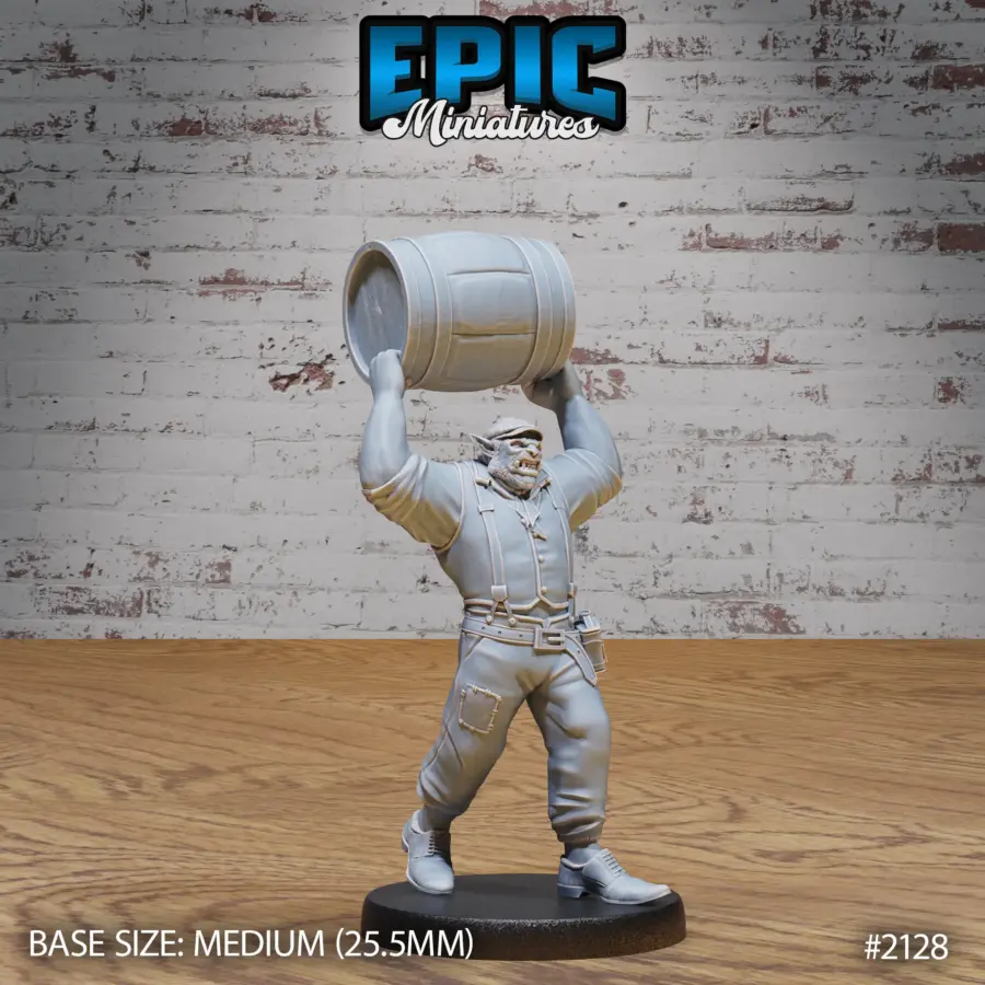 Orc Henchman Barrel (Medium)