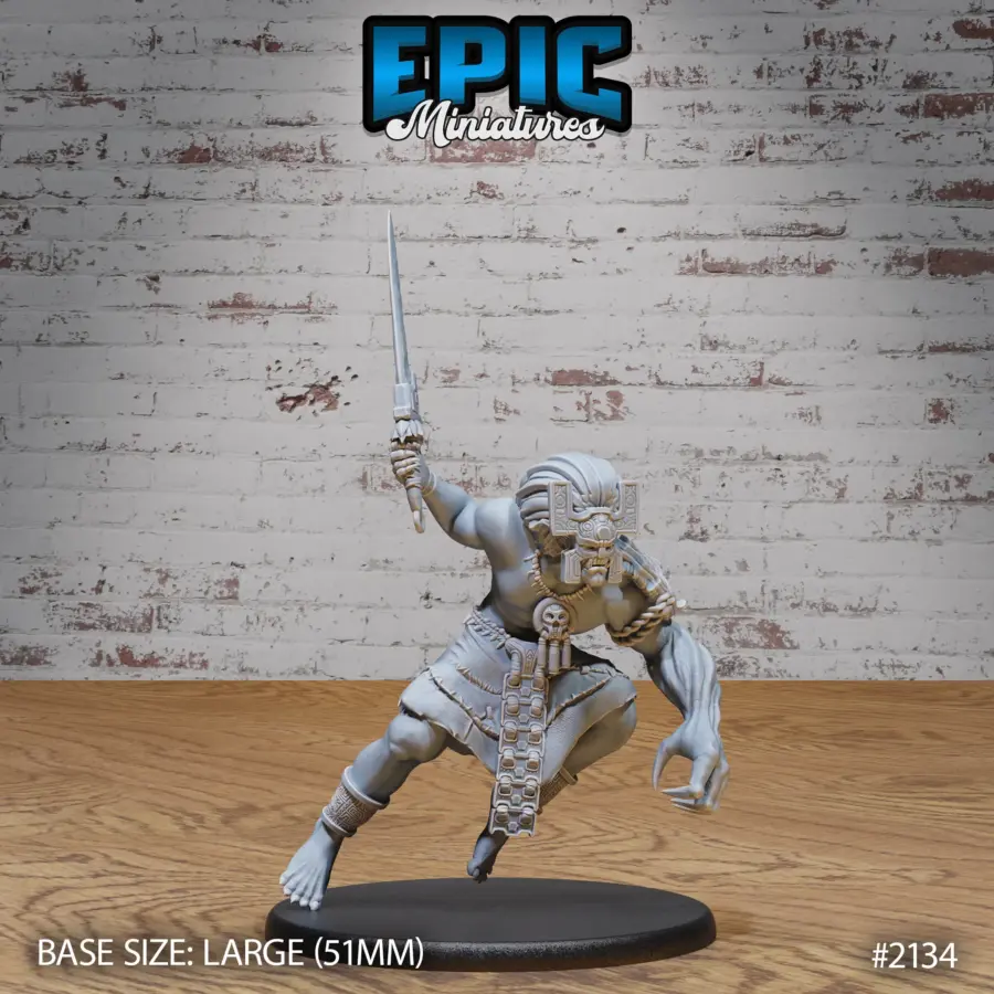 Giant Temple Guard Attacking (Large)
