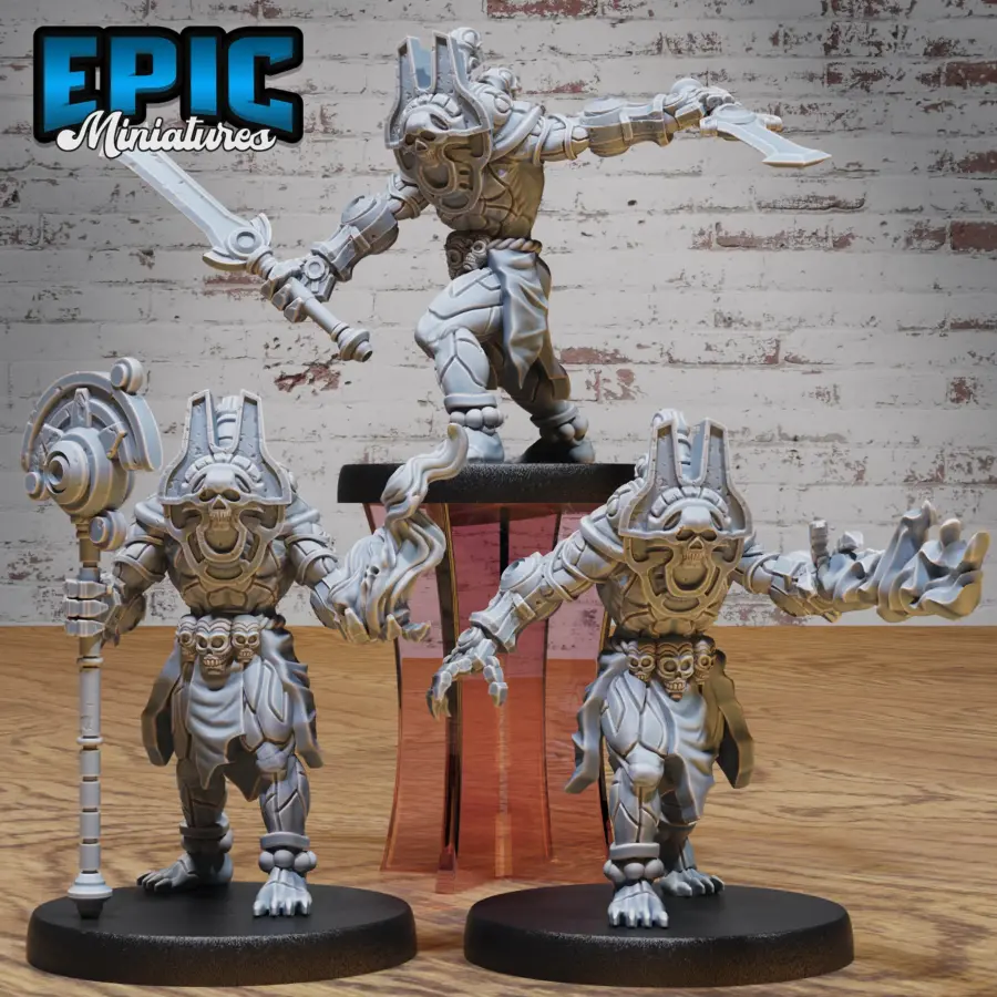 Devoted Decapitator Swords / Devoted Decapitator Fire / Devoted Decapitator Staff Set