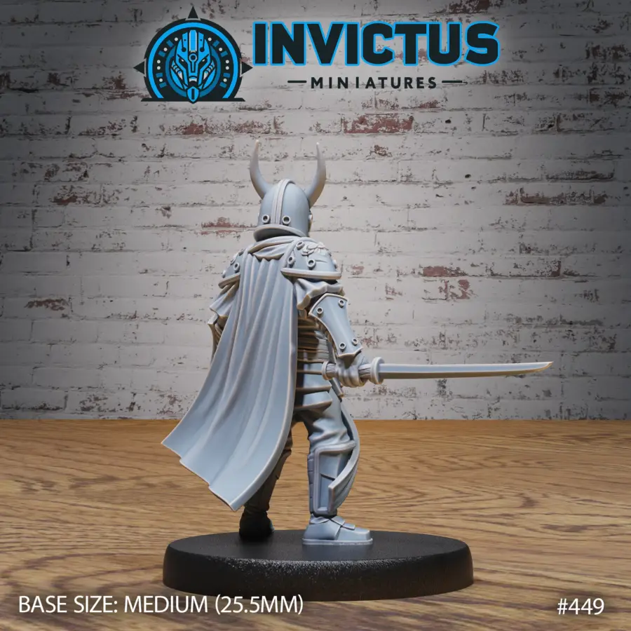 Space Samurai / Galactic Princess / Warrior Cult Mercenary / Helper Robot Set - Image 7