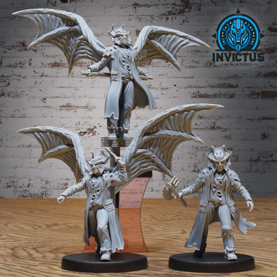 Ancient Evil Killer (Medium) - 2 Variations / Ancient Evil Killer Attack (Medium) - 2 Variations / Ancient Evil Killer Scarecrow (Medium) - 2 Variations Set - Image 2