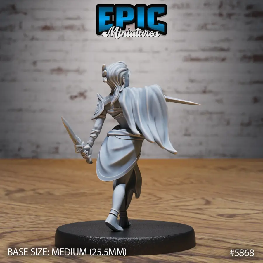 Aztec Tribe Priestess / Aztec Tribe Assassin / Aztec Tribe Battlebard Set - Image 5
