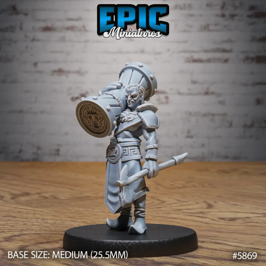 Aztec Tribe Battlebard (Medium)