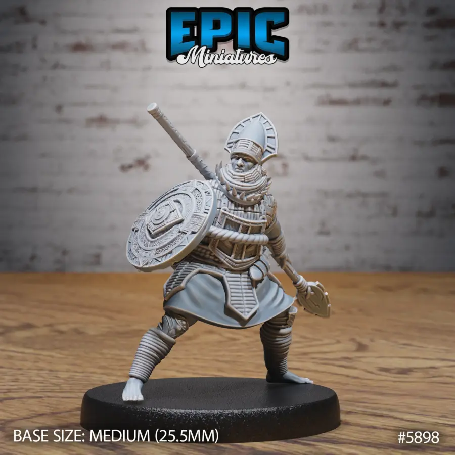 Jungle Warrior Block (Medium)