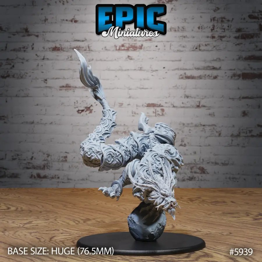 Armored Lung Dragon Flying (Huge)