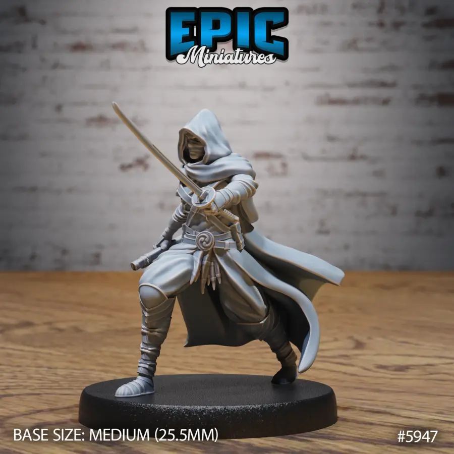 Hooded Ninja Attack (Medium)