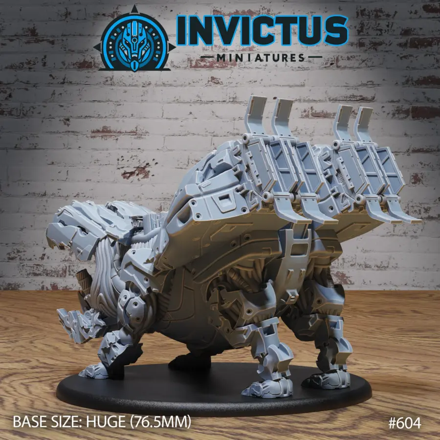 Robo Hippo (Huge) - 2 variation / Robo Hippo Attack (Huge) - 2 variation / Robo Hippo Running Set - Image 5