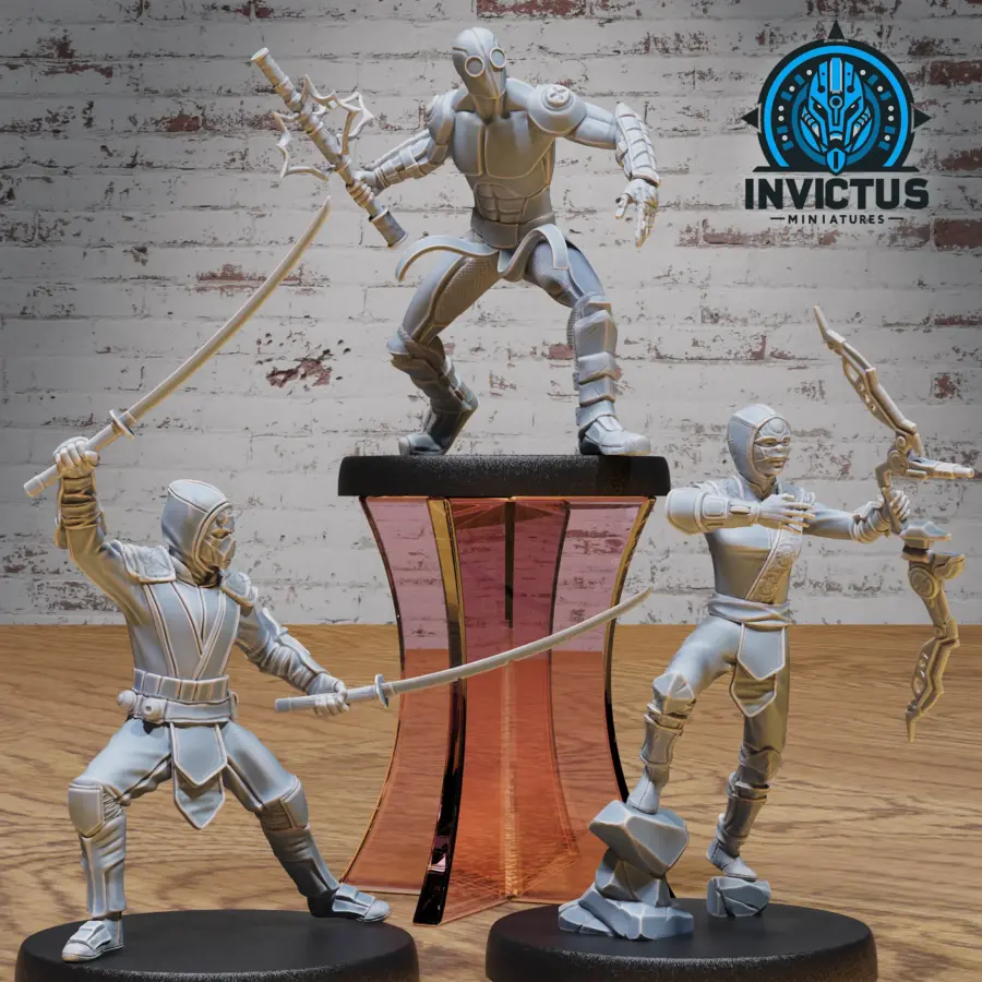 Ninja Clan Archer / Ninja Clan Electric / Ninja Clan Katana Set