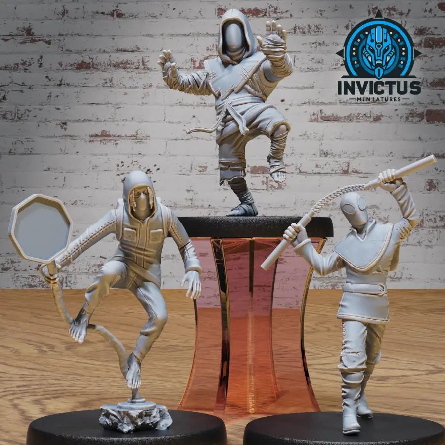 Ninja Clan Newbie / Ninja Clan Nunchuks / Ninja Clan Tracer Set