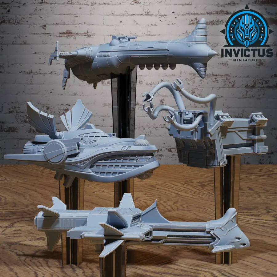 Loading Star Ship / Cruise Star Ship / Flagman Star Ship / Assault Star Ship Set